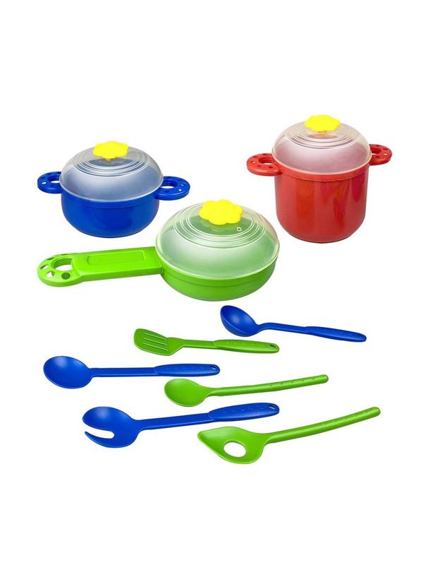 Набор детской посуды Шеф-повар, 12 предметов