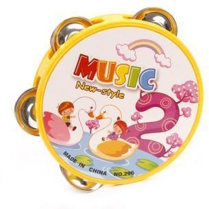 Бубен 9 см. в ассорт., пакет