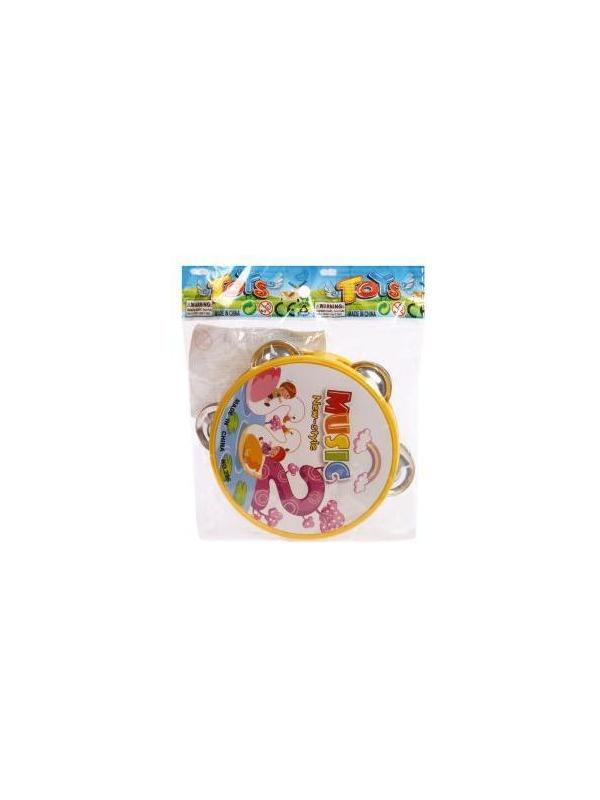 Бубен 9 см. в ассорт., пакет