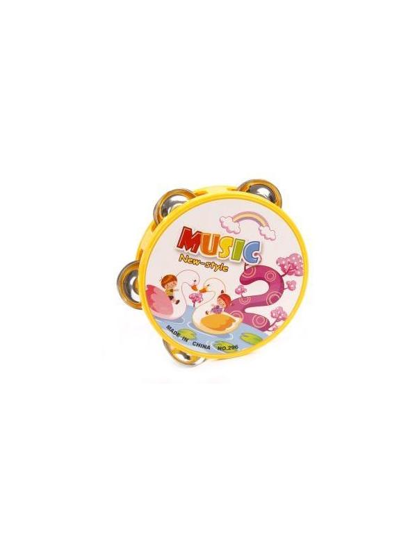 Бубен 9 см. в ассорт., пакет