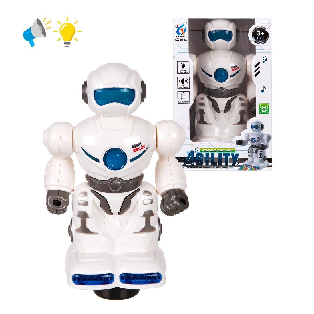 Робот эл., свет, звук, эл.пит.AA*3шт. не вх.в комплект