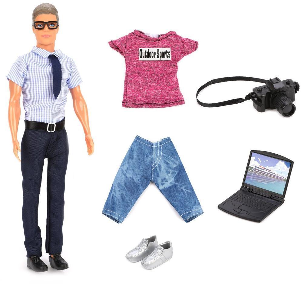 Игровой набор Defa Kevin Стилист, в компл. кукла, 6 аксесс., в ассорт.