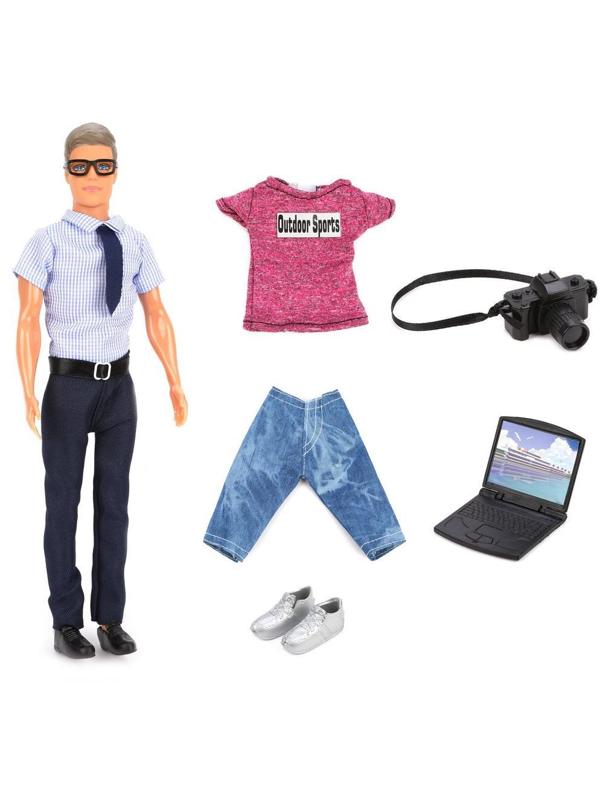 Игровой набор Defa Kevin Стилист, в компл. кукла, 6 аксесс., в ассорт.