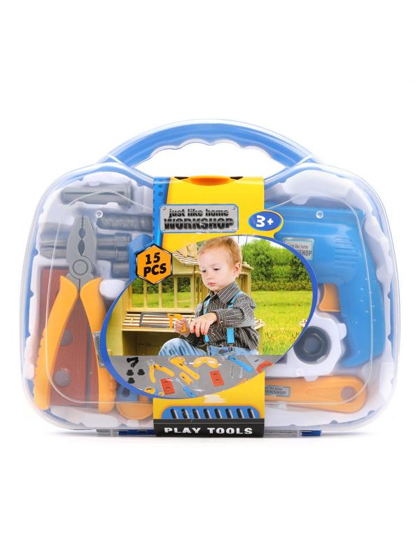 Набор инструментов, 15 предметов, кейс