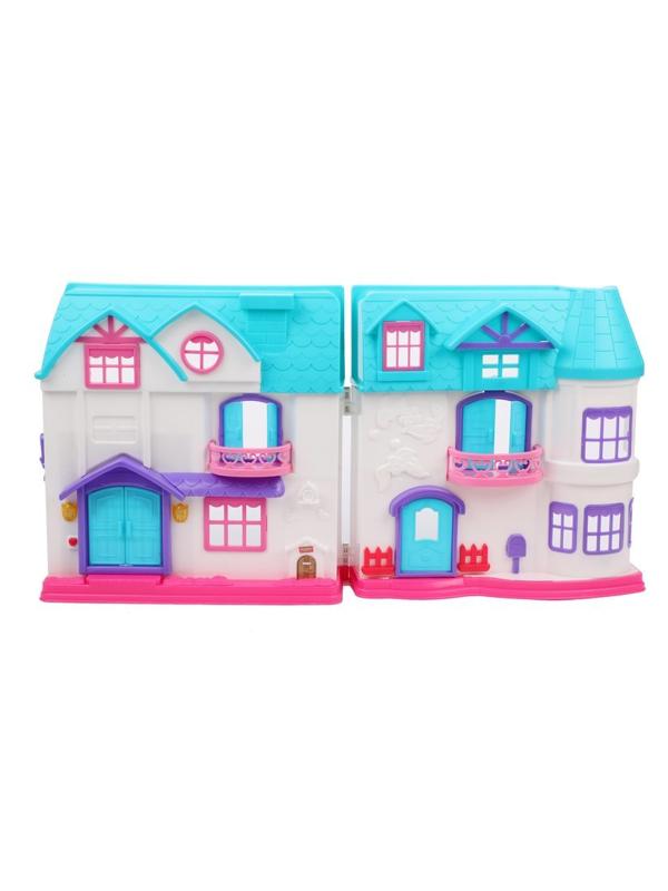 Игр. набор Дом, свет, звук, в компл. дом, предметов 23шт., эл.пит. ААх2шт не
вх. в компл., кор