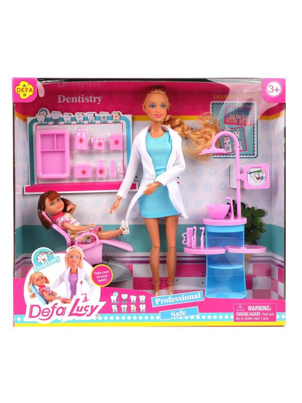Игровой набор Defa Lucy Доктор, аксесс. 10 предм., в ассорт., кор.