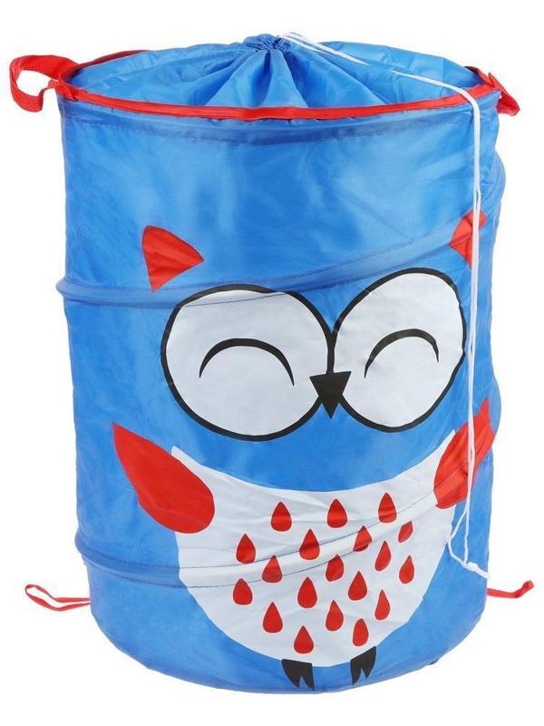 Корзина для игрушек Совушка с ручками 34*45см, пакет