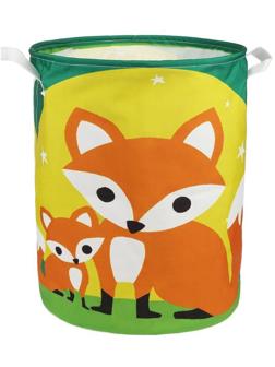 Корзина для игрушек Лисицы, с ручками, 35х45см