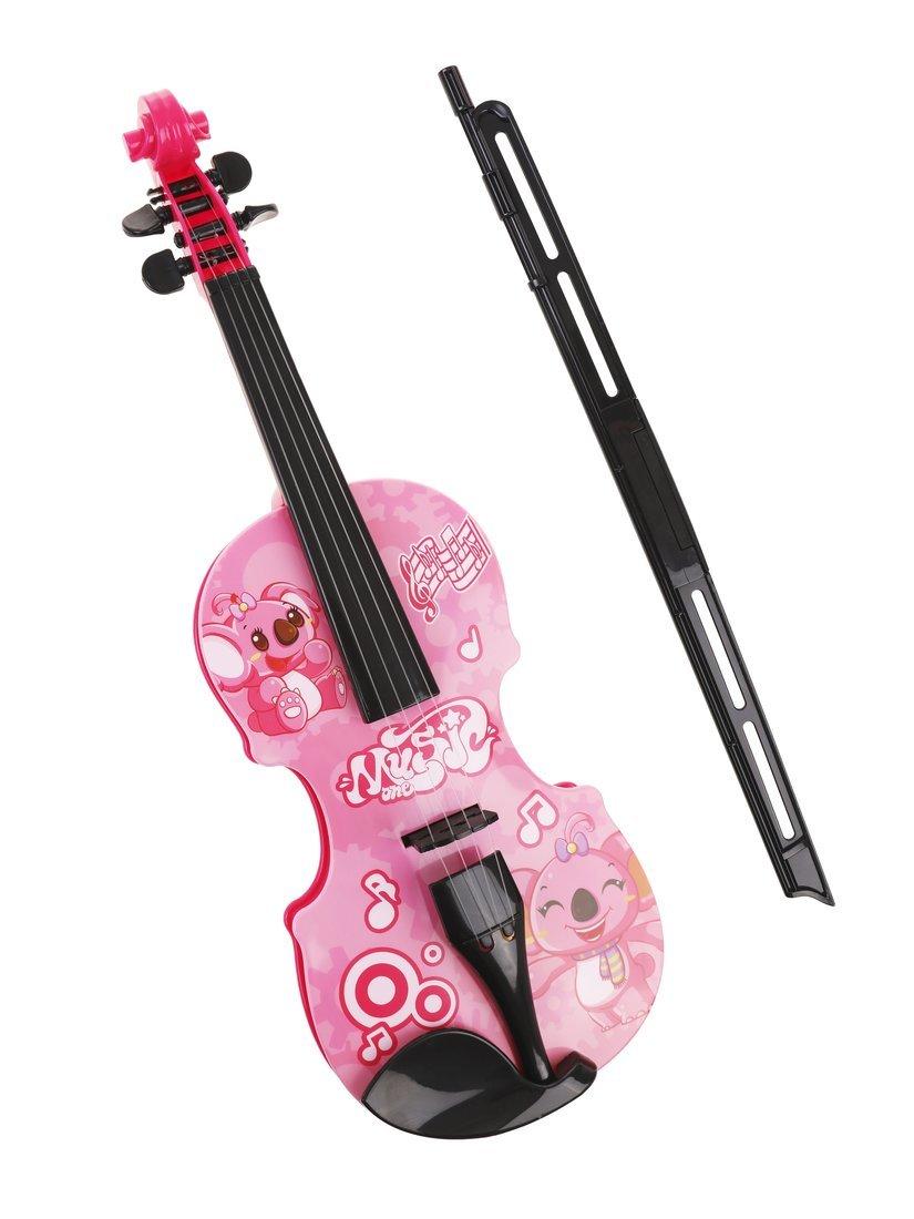 Скрипка эл., звук, в ассорт., эл.пит.2*AA не вх.в комплект, кор.