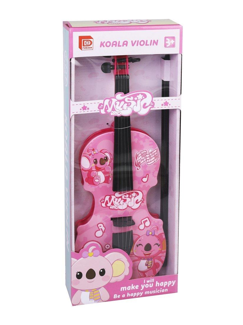 Скрипка эл., звук, в ассорт., эл.пит.2*AA не вх.в комплект, кор.