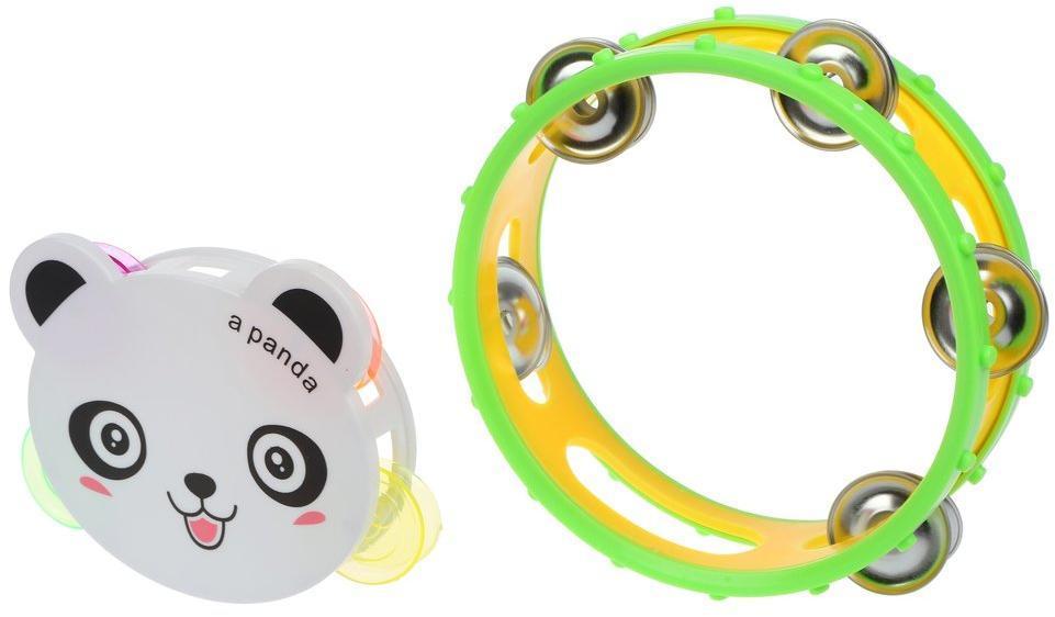 Бубен Зверята, 16 cм, в ассорт., пакет