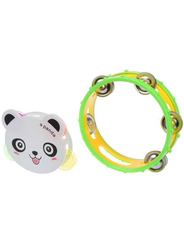 Бубен Зверята, 16 cм, в ассорт., пакет