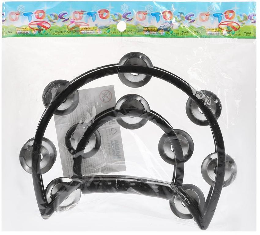 Бубен Веселый, 16*13 См, в ассорт., пакет