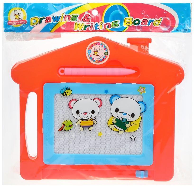 Доска для рисования Домик, пакет, вассорт.