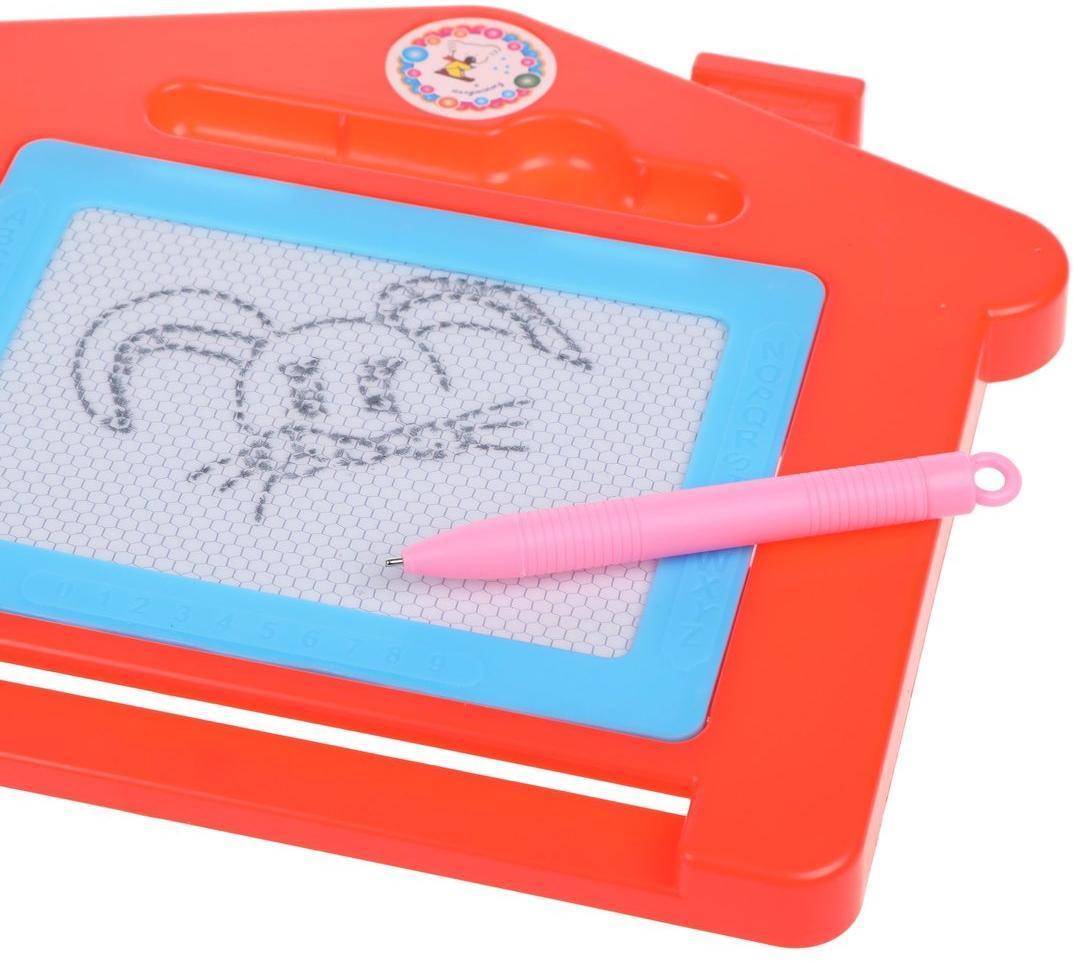 Доска для рисования Домик, пакет, вассорт.