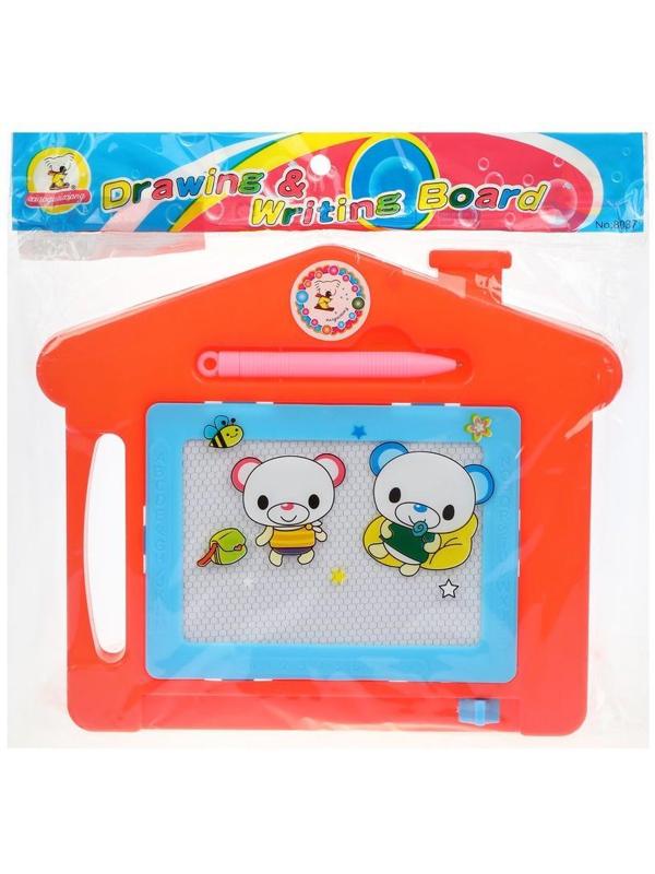 Доска для рисования Домик, пакет, вассорт.