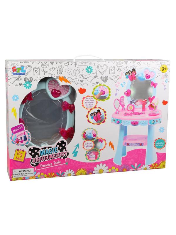 Игровой набор Стилист, свет, звук, в компл.9 предм., эл.пит.AA*3шт. не вх.в
компл.,кор.