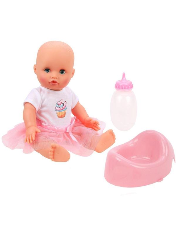 Пупс девочка Пью и писаю, 30 см, рюкзак.