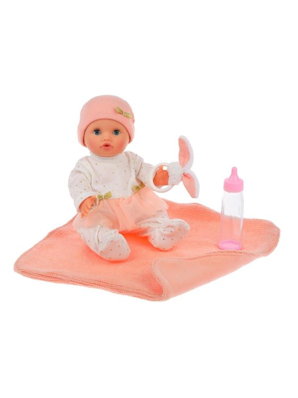 Кукла Бекки с пледом, Моя первая кукла м/н, озвуч., 30см.