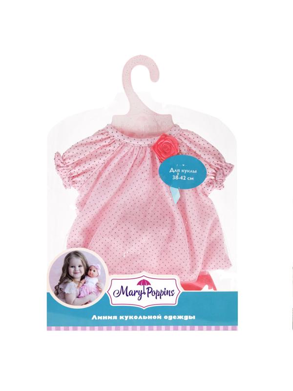 Одежда для куклы 38-43см, блуза и штанишки Мэри