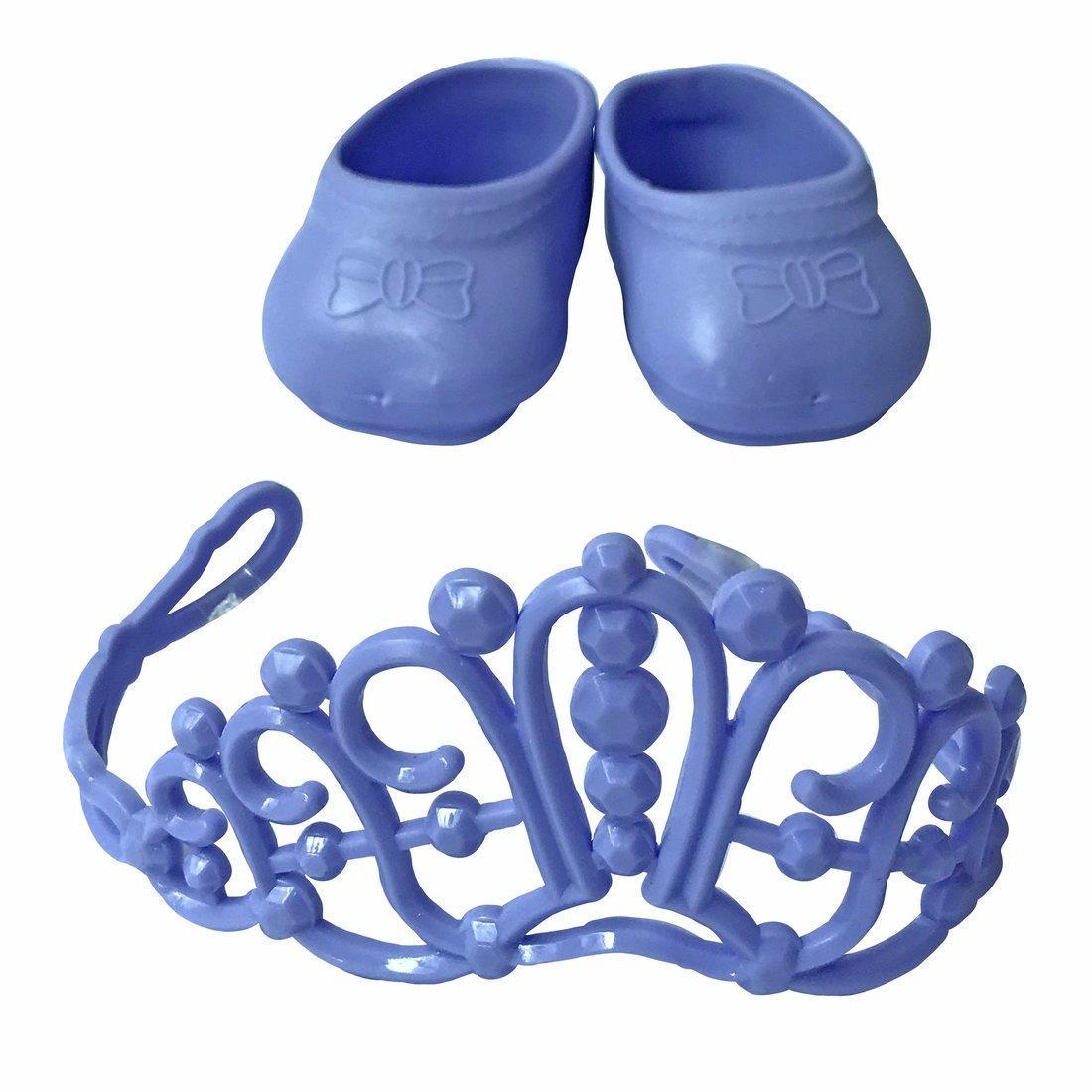 Набор принадлежностей для куклы 43см туфли и корона., в ассорт