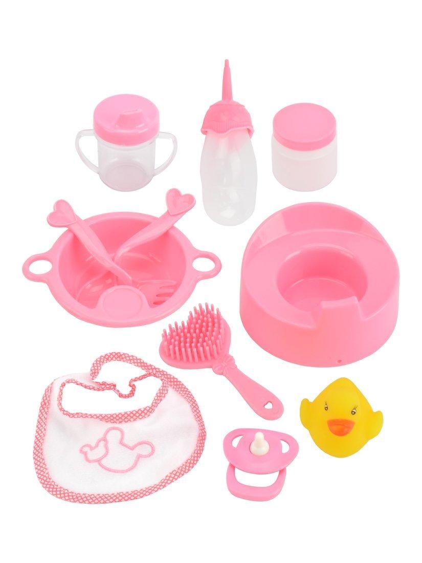 Набор аксессуаров для куклы в сумке Уроки заботы 11пр.