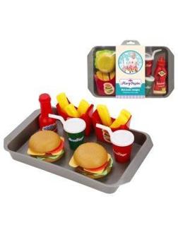 Набор посуды и продуктов Американское кафе серия Кухни мира.