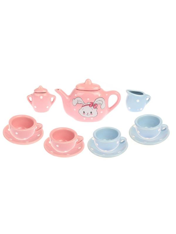 Набор фарф. посуды Зайка 13пр.