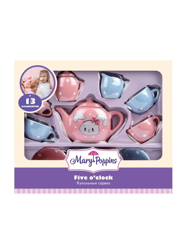 Набор фарф. посуды Зайка 13пр.