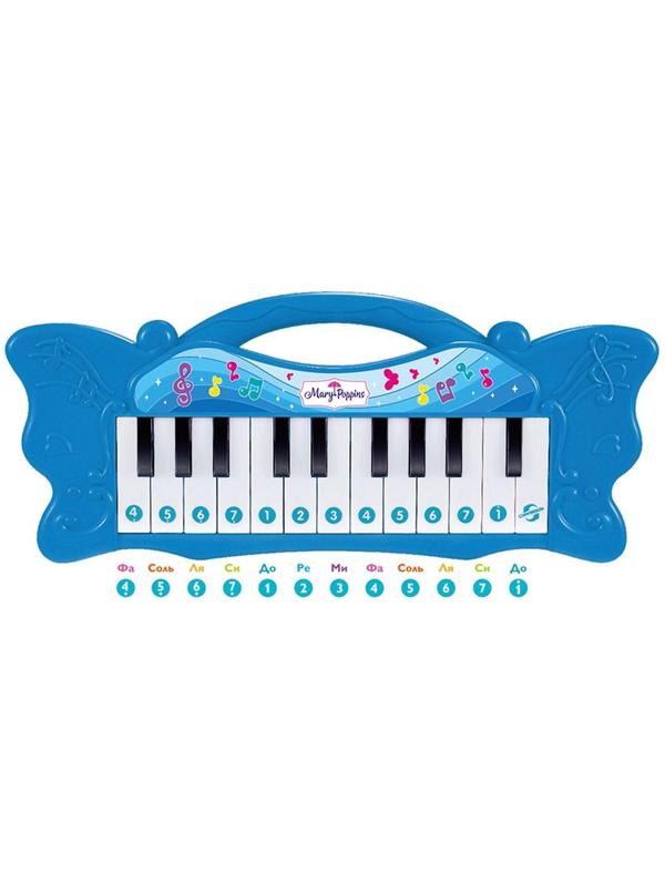 Мини-синтезатор Классика для малышей голуб.
