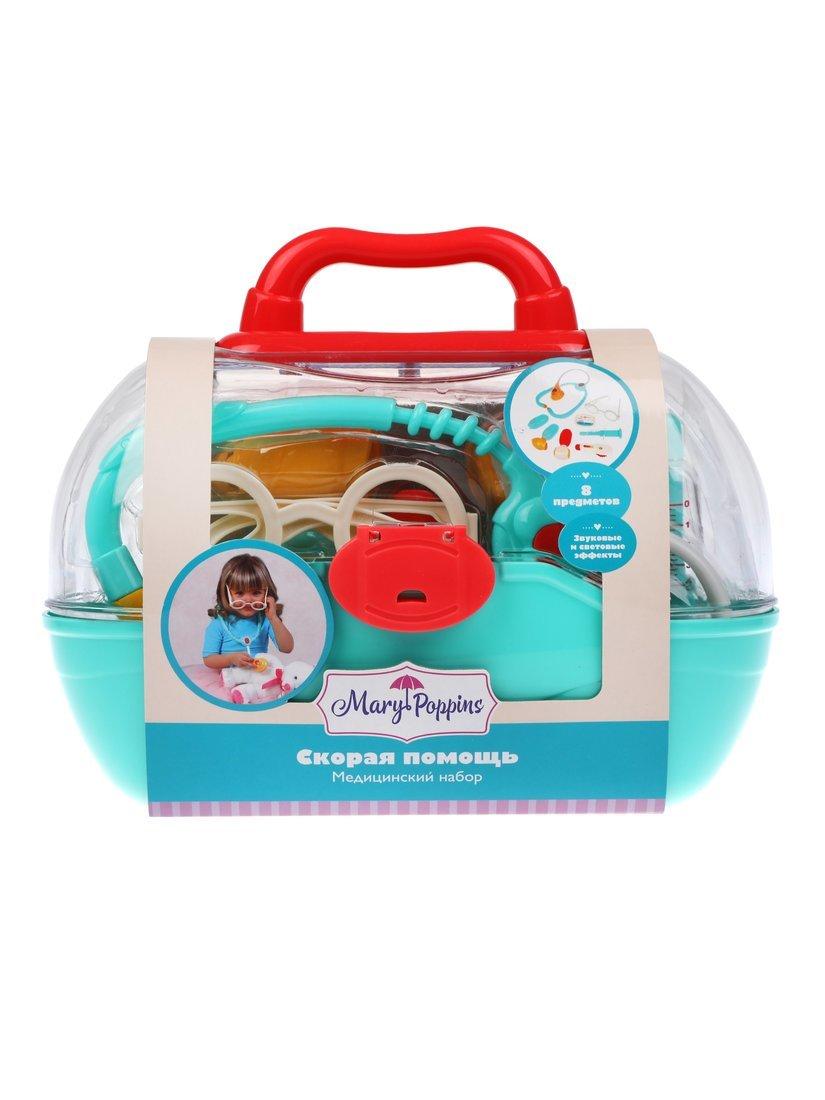 Медицинский набор  Скорая помощь в чемоданчике 8пр.
