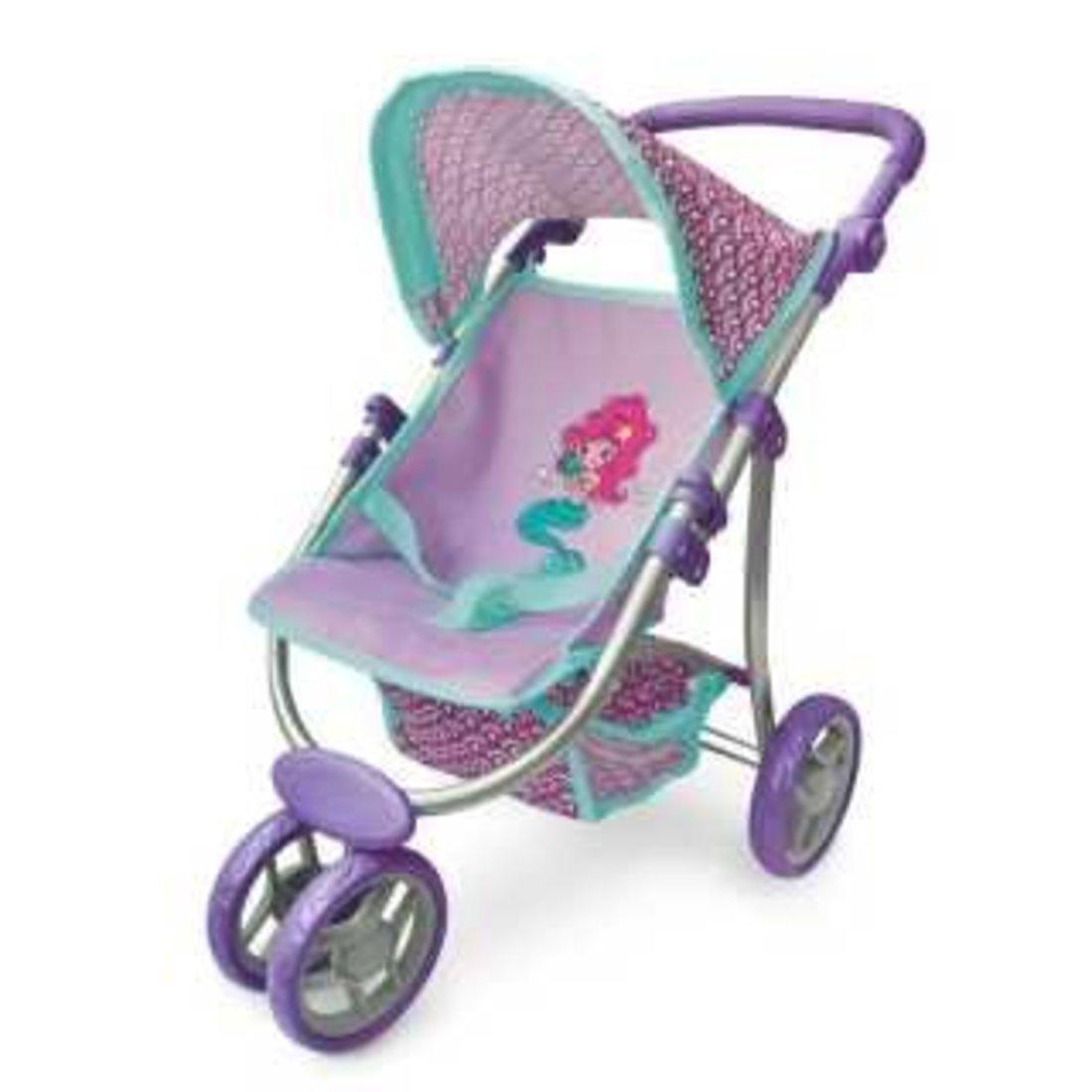 Коляска прогулочная трехколесная Русалка 52,5*36,5*58,5 см