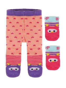 Набор “Совушка колготки и носочки для куклы 43 см