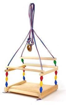 Качели Волна деревянные