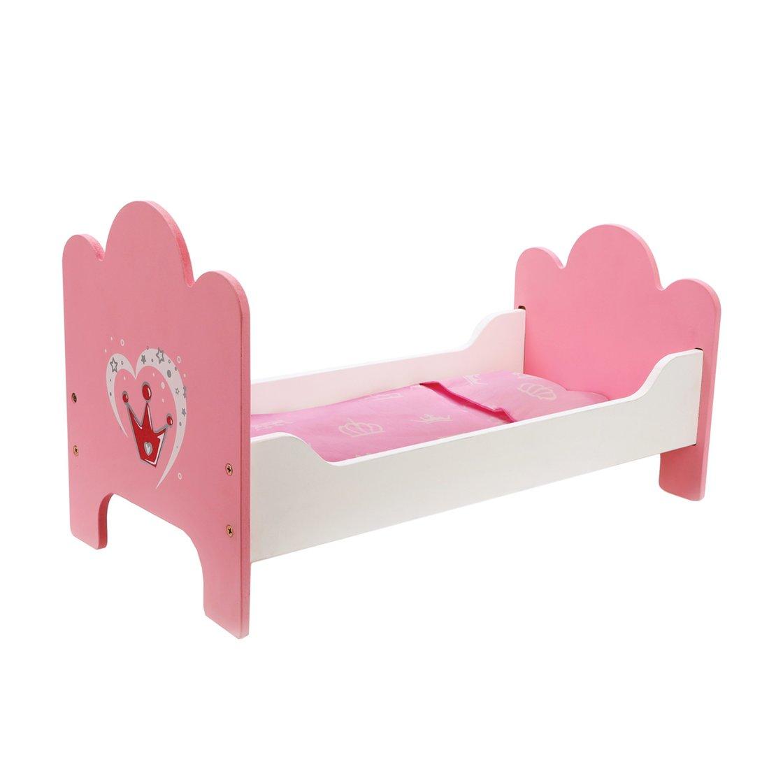 Кроватка деревянная Корона 53*28*20см