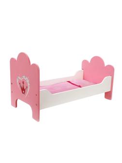 Кроватка деревянная Корона 53*28*20см