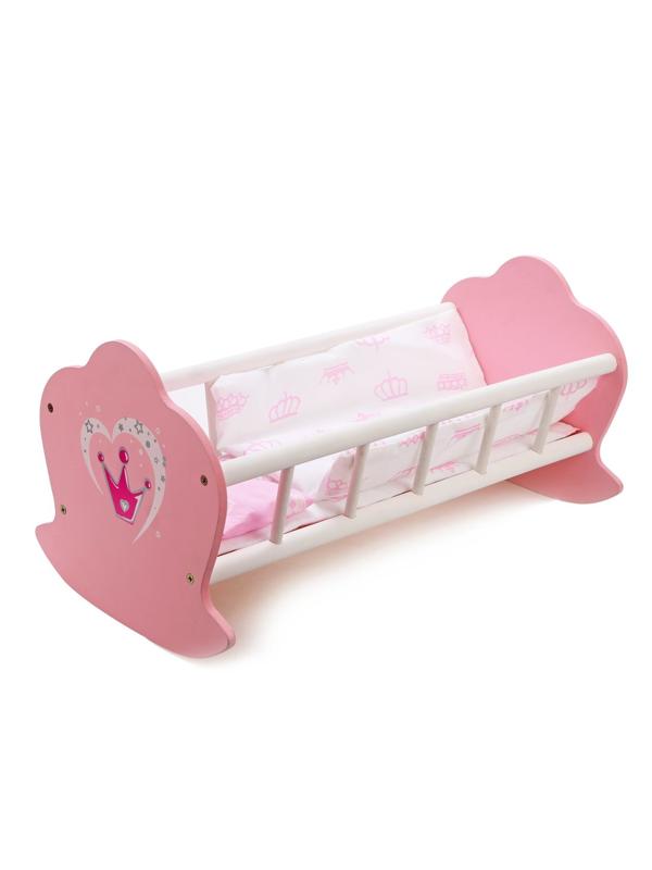 Кроватка-люлька деревянная Корона 51*30*25см