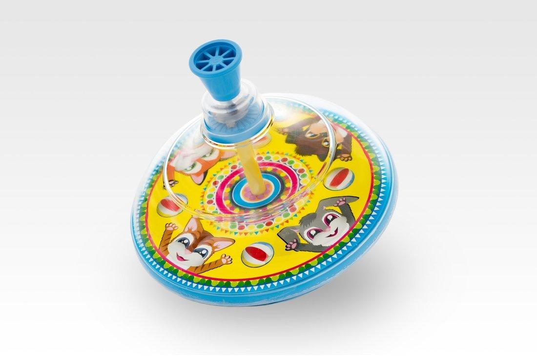 Юла Веселые зверята, в ассорт.