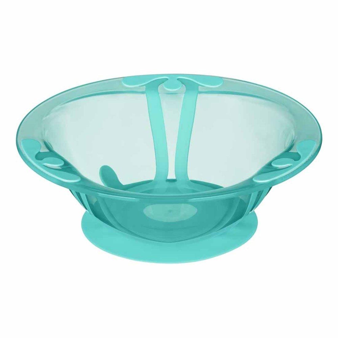 Тарелка детская глубокая на присосе 300 мл Зеленый