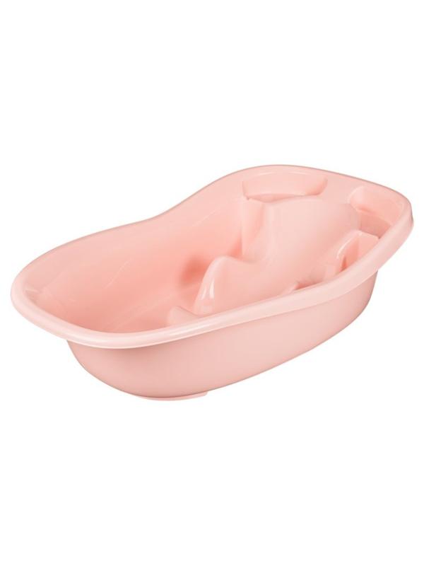Ванна детская со сливом 910х515х246 мм, 38 л., Светло-розовый