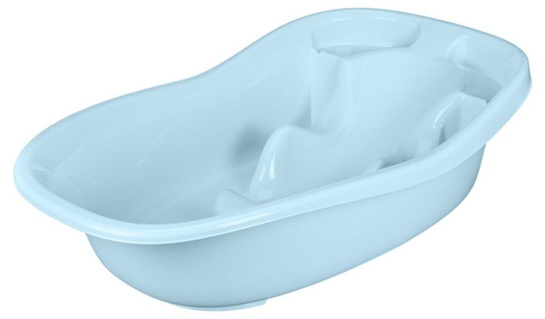 Ванна детская со сливом 910х515х246 мм, 38 л., Светло-голубой