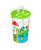 Стакан с трубочкой и декором Лесная сказка 400 мл (Зеленый)