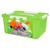 Универсальный ящик с декором Ми-Ми-Мишки с замками и ручкой 390х290х180мм,
15,3Л (Зеленый)