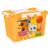 Универсальный ящик с декором Ми-Ми-Мишки с замками и ручкой 290х190х180мм,
6,65Л (Оранжевый)