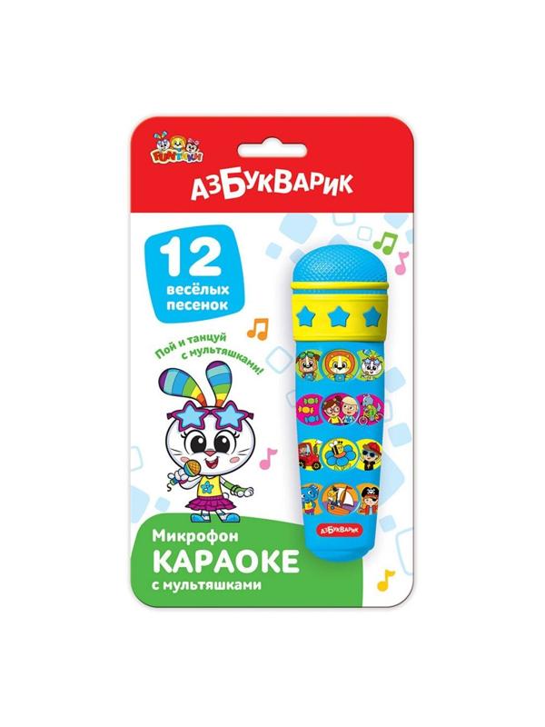 Микрофон Караоке с мультяшками в ассортименте