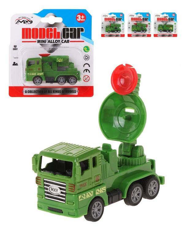 Машина металлическая, инерционная, блистер, в ассортименте