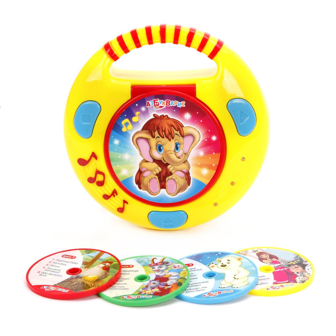 CD-плеер с огоньками Песенки и сказки