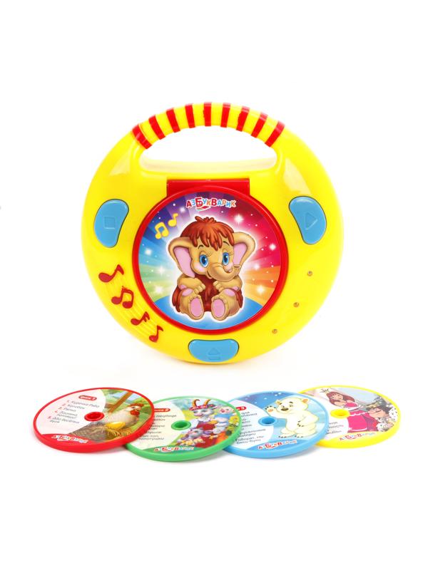 CD-плеер с огоньками Песенки и сказки
