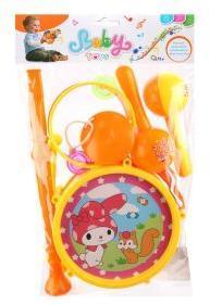 Набор музыкальных инструментов 8 предм., пакет, в ассорт.