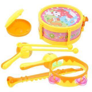 Набор музыкальных инструментов 8 предм., пакет, в ассорт.